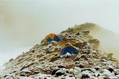 Campsite on Curtis Ridge