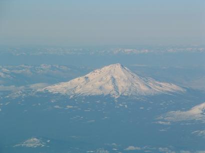 [Mt Shasta from 35,000 feet]